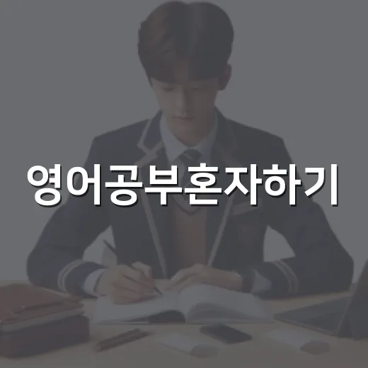 영어공부혼자하기, 초보자가 매일 이어가는 방법 - 요약
