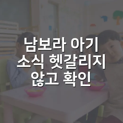 남보라 아기 소식 헷갈리지 않고 확인하는 방법 - 요약