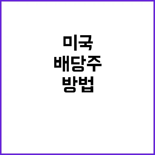 초보자를 위한 미국배당주 시작하는 방법, 배당률보다 먼저 볼 것들 - 요약