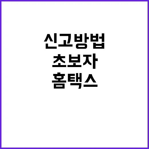 부가세신고방법 초보자가 홈택스로 처리하려면 이렇게 - 요약