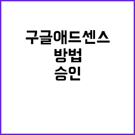 구글애드센스 승인받는 방법, 초보 블로그가 먼저 챙길 것들 - 요약