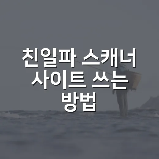 친일파 스캐너 사이트 쓰는 방법, 이름 검색 전에 꼭 확인할 것들 - 요약