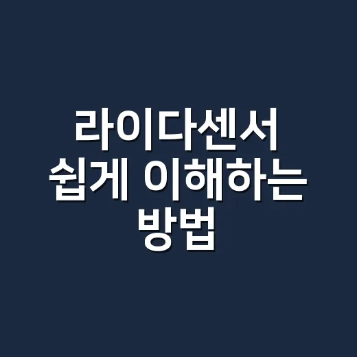 라이다센서 쉽게 이해하는 방법, 자동차부터 로봇청소기까지 이렇게 보면 됩니다 - 요약