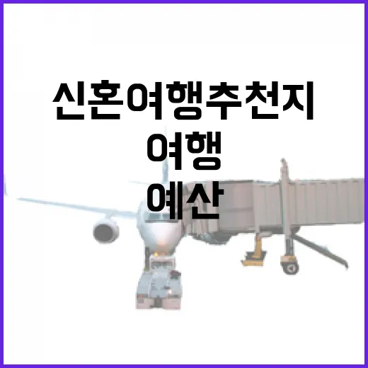 신혼여행추천지 고르는 방법: 예산과 취향별로 이렇게 - 요약