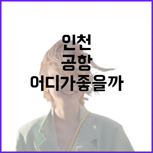 인천호텔 고르는 방법, 공항·송도·월미도 중 어디가 좋을까 - 요약