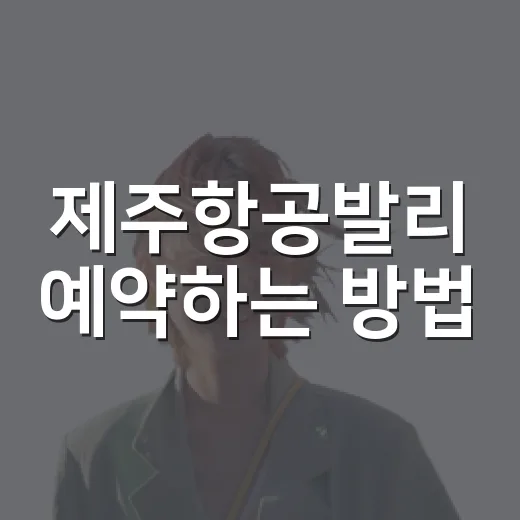 제주항공발리 예약하는 방법: 직항 시간표부터 입국 준비까지 - 요약