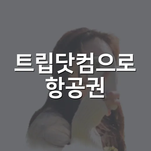 트립닷컴으로 항공권·호텔 예약할 때 손해 줄이는 방법 - 요약