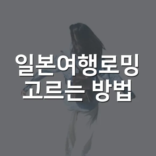 일본여행로밍 고르는 방법, 공항에서 허둥대지 않으려면 이렇게 - 요약
