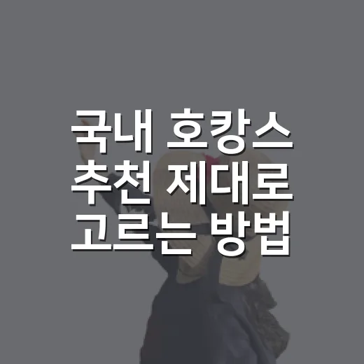 국내 호캉스 추천 제대로 고르는 방법, 길치도 덜 헤매는 지역별 동선 - 요약