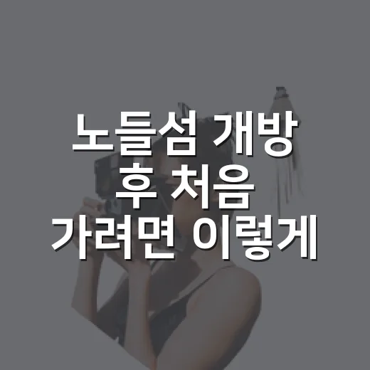 노들섬 개방 후 처음 가려면 이렇게 이동하세요 - 요약
