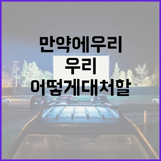 만약에 우리가 이런 상황에 처한다면, 어떻게 대처할 수 있을까? - 요약