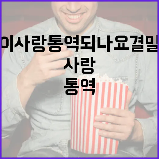 이사랑통역되나요 결말을 이해하는 방법 - 요약
