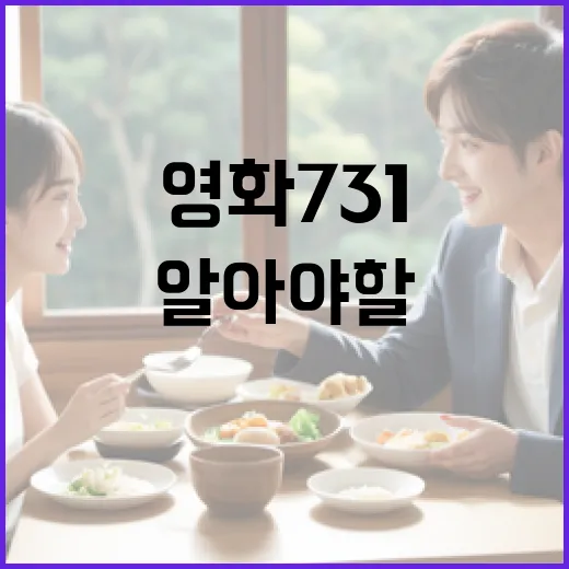 영화 731에 대해 알아야 할 모든 것 - 요약