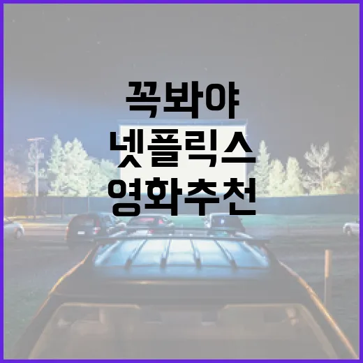 넷플릭스에서 꼭 봐야 할 영화 추천 방법 - 요약