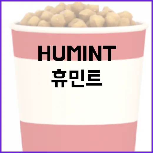 휴민트(HUMINT) 뜻과 활용 방법 - 요약