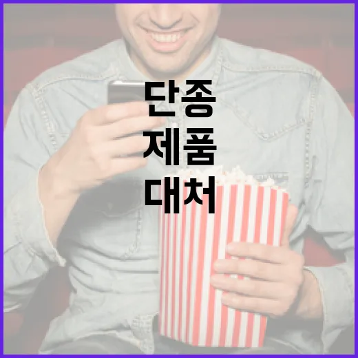 단종된 제품을 대처하는 방법 - 요약