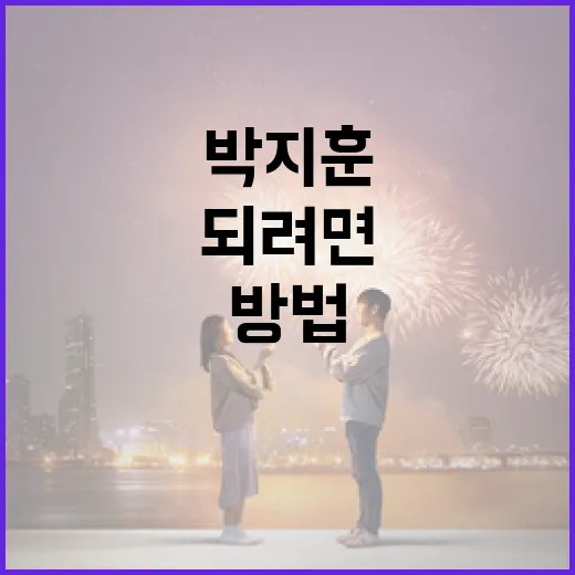 박지훈에 대해 알아보는 방법: 팬이 되려면 이렇게 - 요약