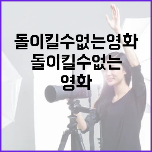 돌이킬 수 없는 영화 이해하는 방법 - 요약