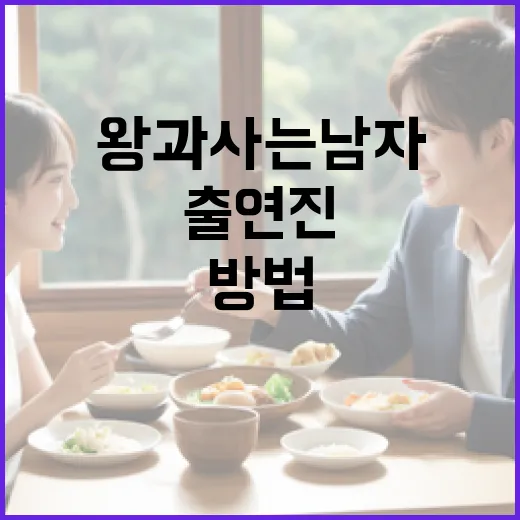 왕과 사는 남자 출연진을 알아보는 방법 - 요약