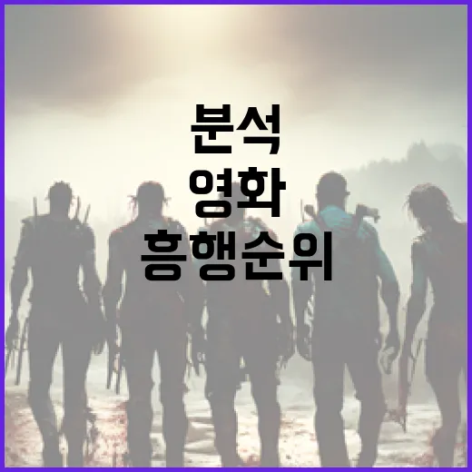 한국영화 흥행순위 분석하는 방법 - 요약