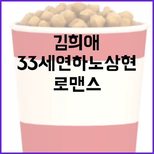 김희애와 33세 연하 노상현의 로맨스를 알아보는 방법 - 요약