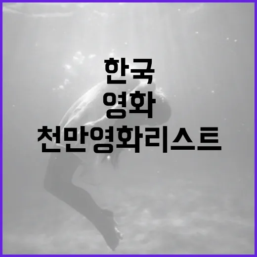 한국 천만 영화 리스트를 알아보는 방법 - 요약