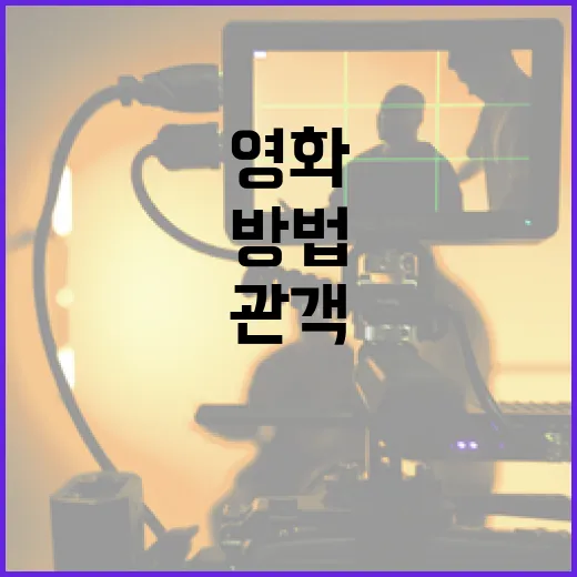 영화 관객순위를 높이는 방법 - 요약