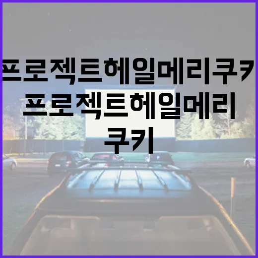 프로젝트 헤일메리 쿠키를 만드는 방법 - 요약