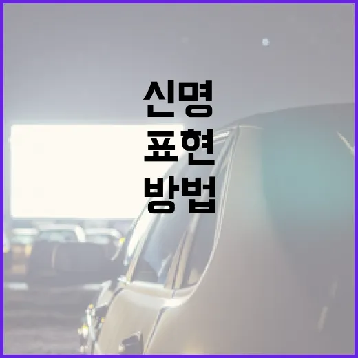 신명을 느끼고 표현하는 방법 - 요약