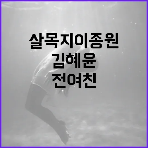 살목지 이종원과 김혜윤, 전여친 같다고 느끼는 이유 - 요약