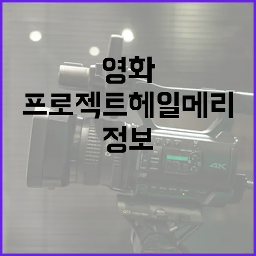 영화 프로젝트 헤일…