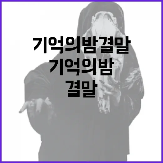 기억의 밤 결말을 이해하는 방법 - 요약