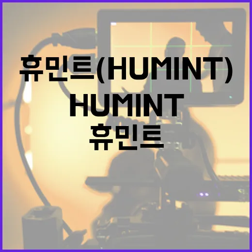 효과적인 휴민트(HUMINT) 수집 방법 - 요약