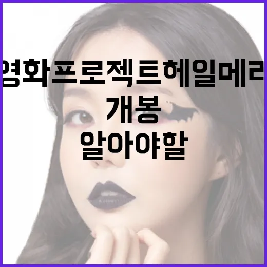 영화 프로젝트 헤일메리: 제작부터 개봉까지 알아야 할 모든 것 - 요약