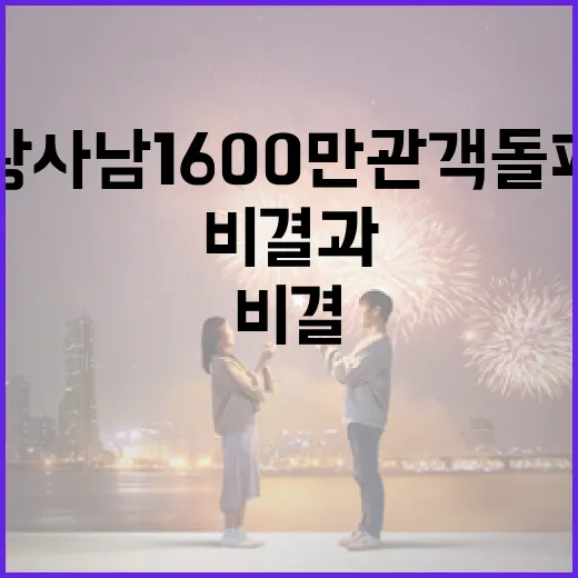 왕사남 1600만 관객 돌파 비결과 성공 요인 알아보기 - 요약