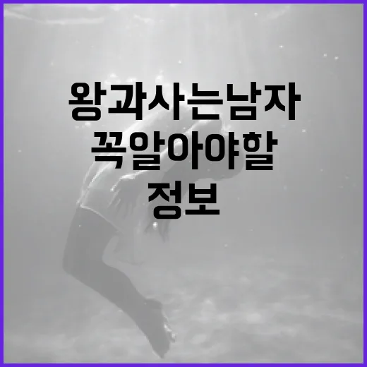 왕과 사는 남자 정보: 꼭 알아야 할 사실들 - 요약