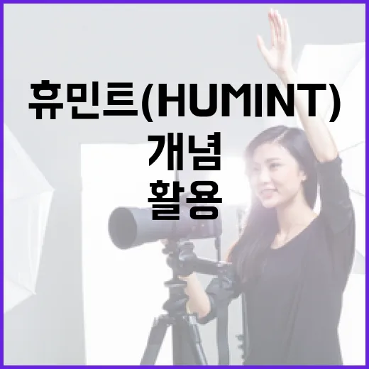 휴민트(HUMINT) 이해하기: 기초 개념과 활용 방법 - 요약