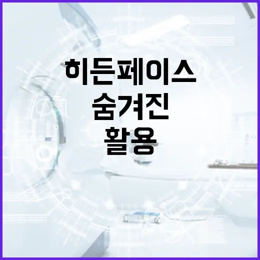 히든페이스를 활용하는 방법: 숨겨진 가능성 탐구 - 요약