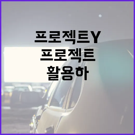 프로젝트 Y를 이해하고 활용하는 방법 - 요약