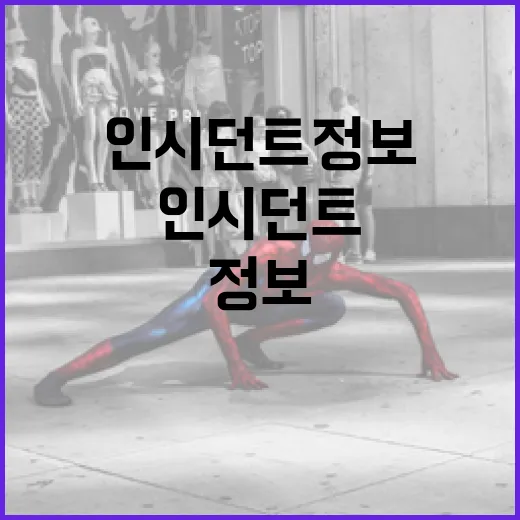 인시던트 정보를 효과적으로 관리하는 방법 - 요약