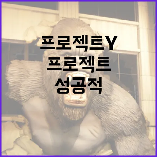 프로젝트Y를 성공적으로 관리하는 방법 - 요약
