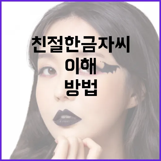 친절한 금자씨의 매력을 이해하는 방법
