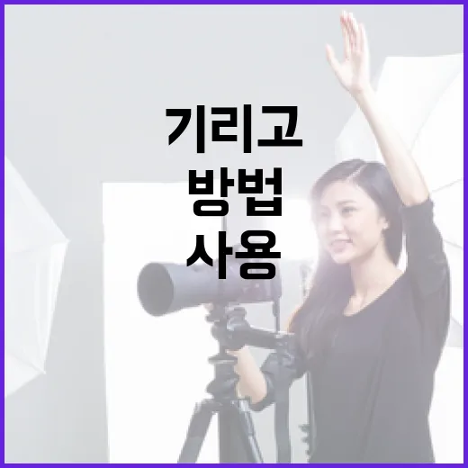 기리고를 효과적으로 사용하는 방법 - 요약
