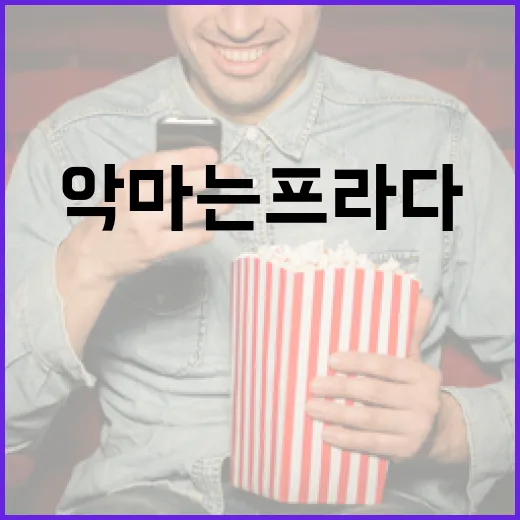 악마는 프라다2 쿠키를 완벽하게 즐기는 방법 - 요약