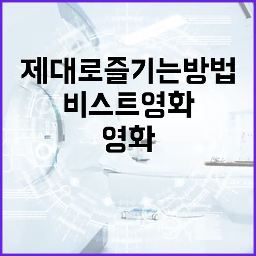비스트 영화를 제대로 즐기는 방법 - 요약