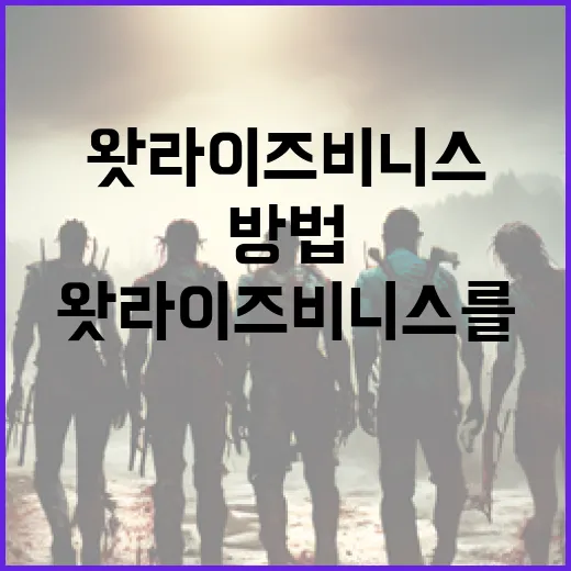 왓라이즈비니스를 성공적으로 활용하는 방법 - 요약