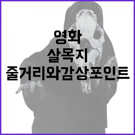살목지 영화를 즐기는 방법: 줄거리와 감상 포인트 - 요약