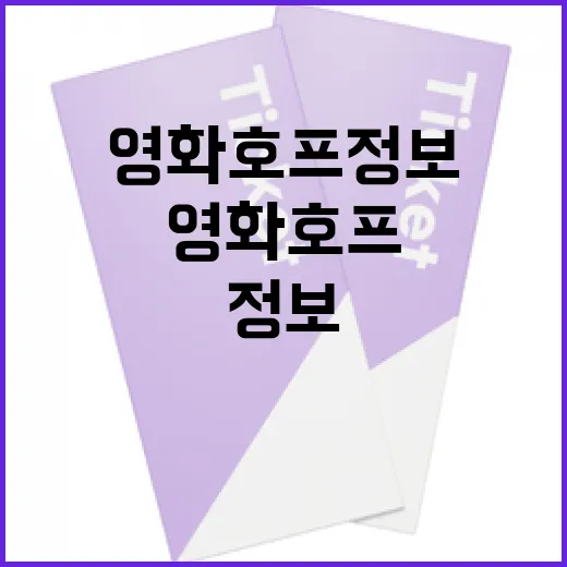 영화 호프 정보를 알아보는 방법 - 요약