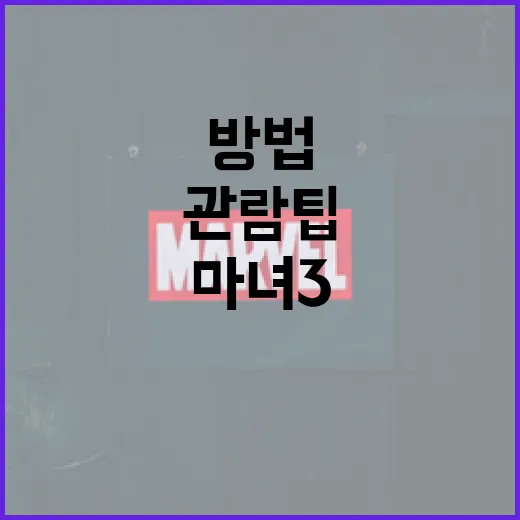 마녀3을 준비하는 방법: 기대할 점과 관람 팁 - 요약