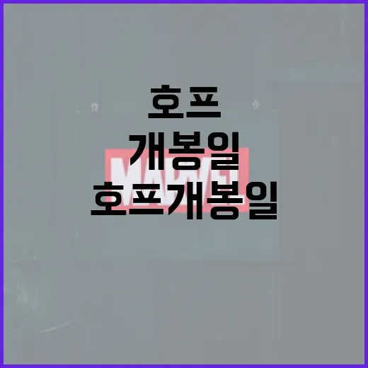 호프 개봉일 확인하는 방법: 팬들을 위한 가이드 - 요약